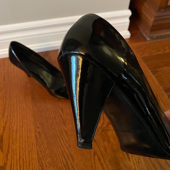 Black Kitten Heels - Picture 4 of 5